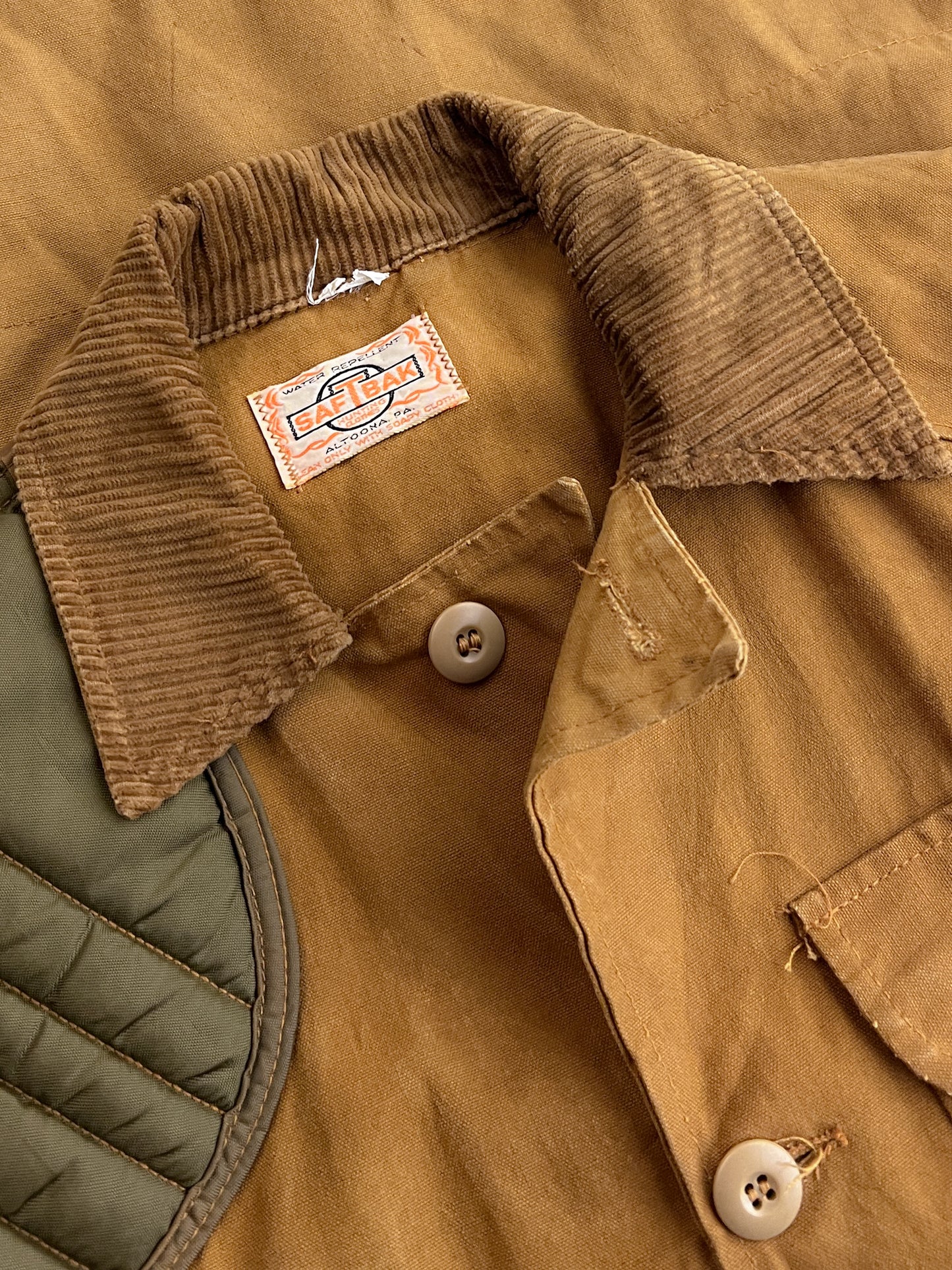 Saf-T-Bak Duck Cloth Hunting Jacket [M/L]
