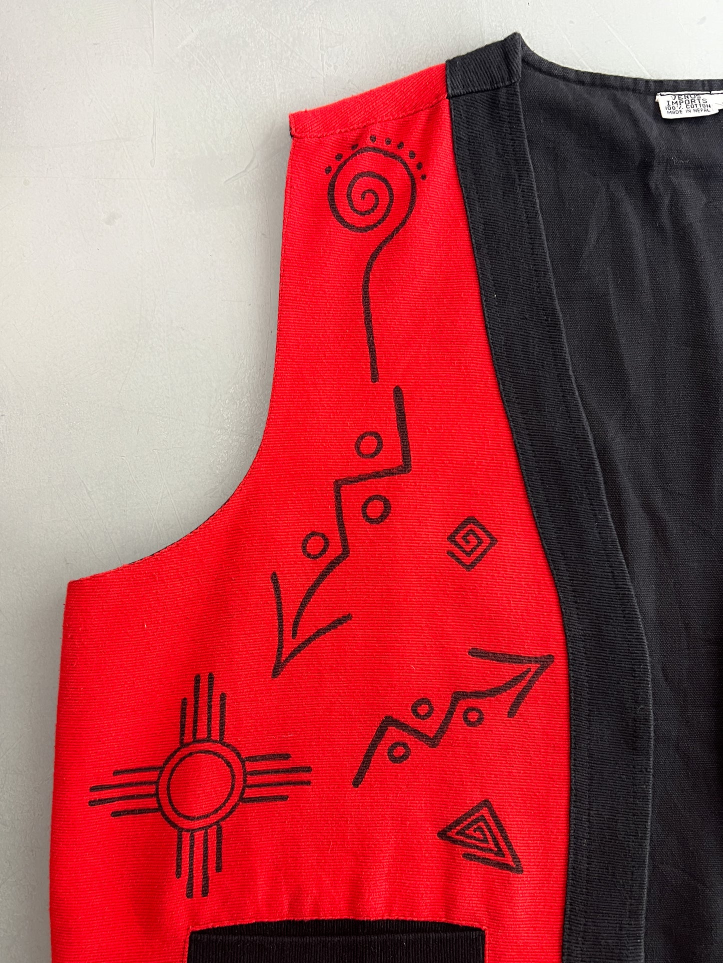 Cotton Folk Vest [XL]