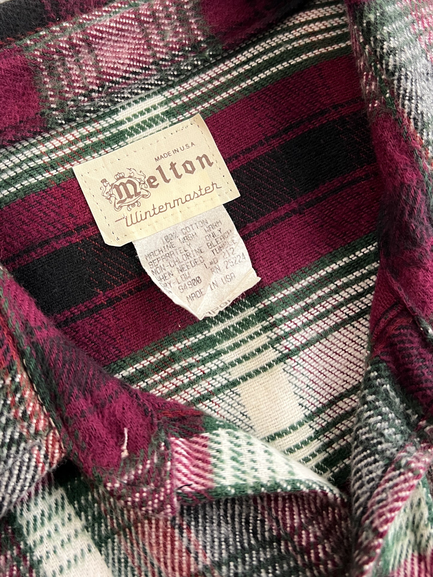 Made in USA Melton Flannel [L]