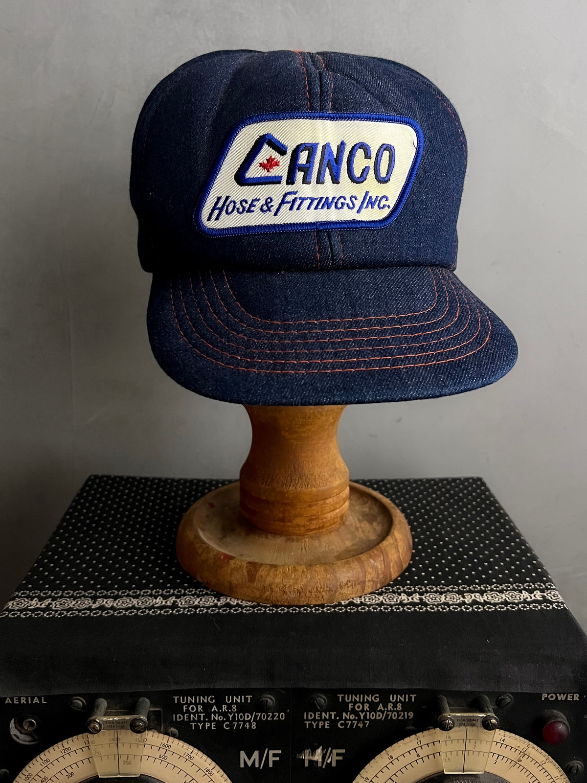 Canco Denim Trucker Cap