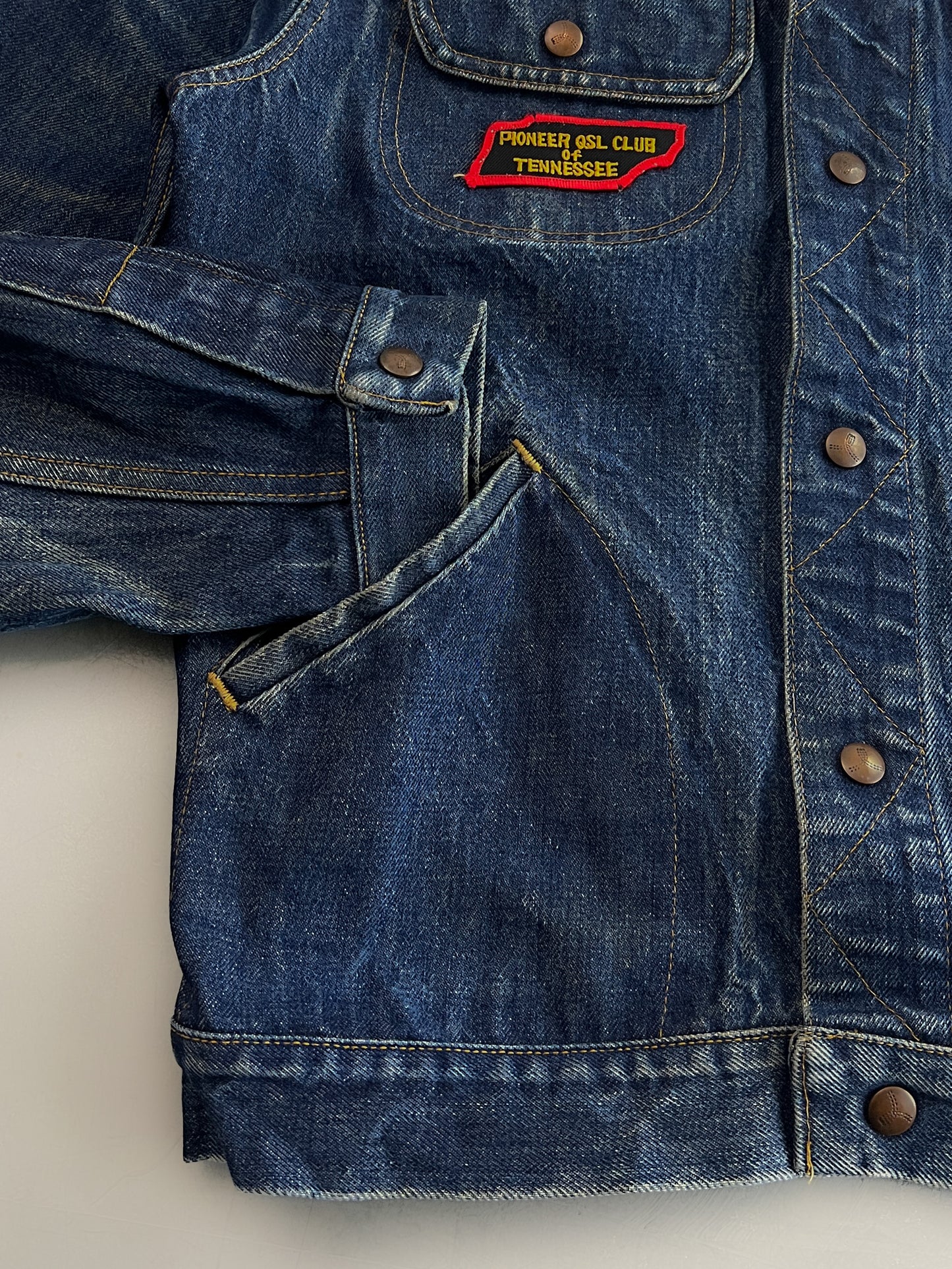 1970’s Mega Patch GWG Denim Jacket [L]