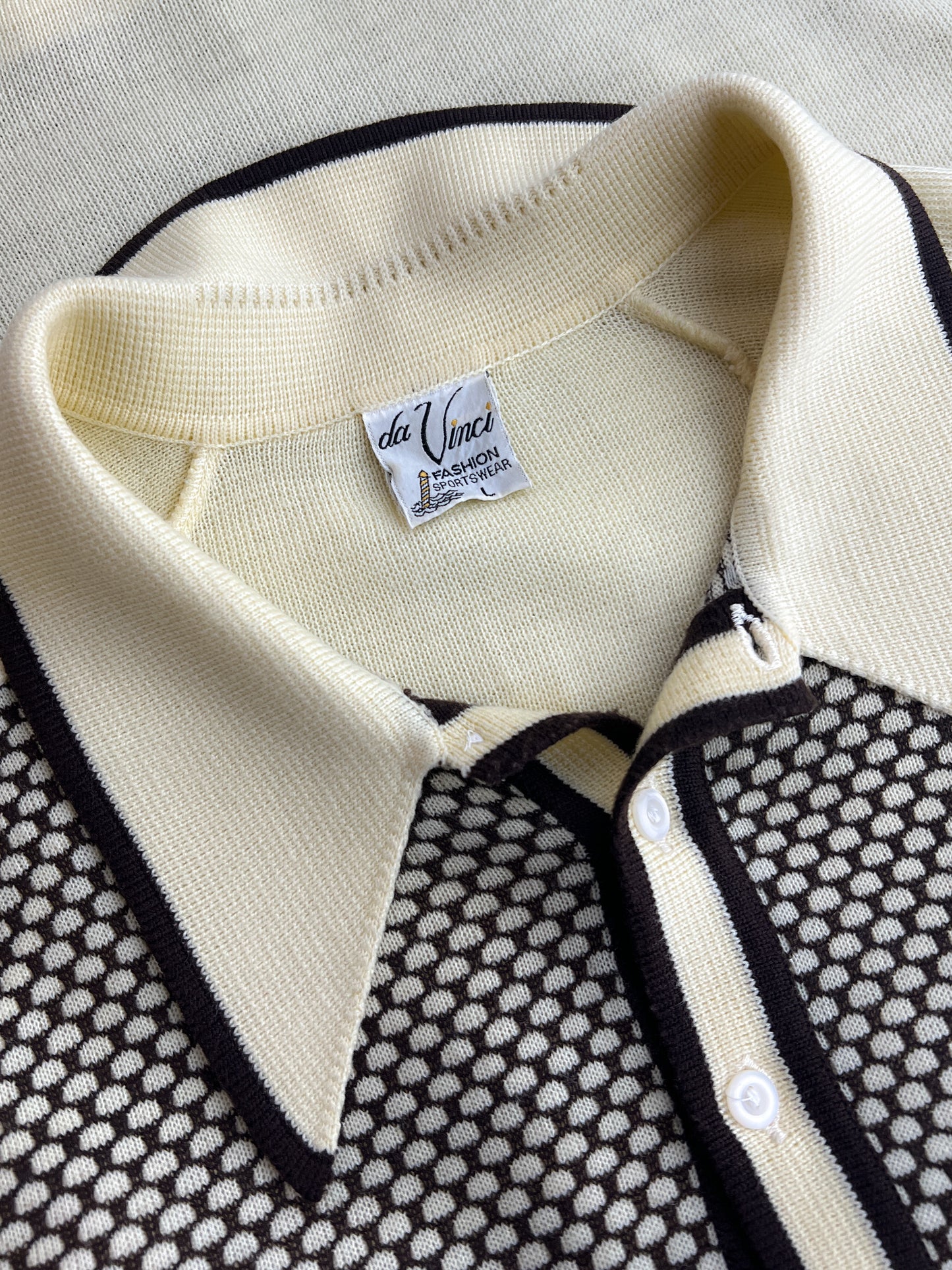 1970's Da Vinci Wool Polo [L]