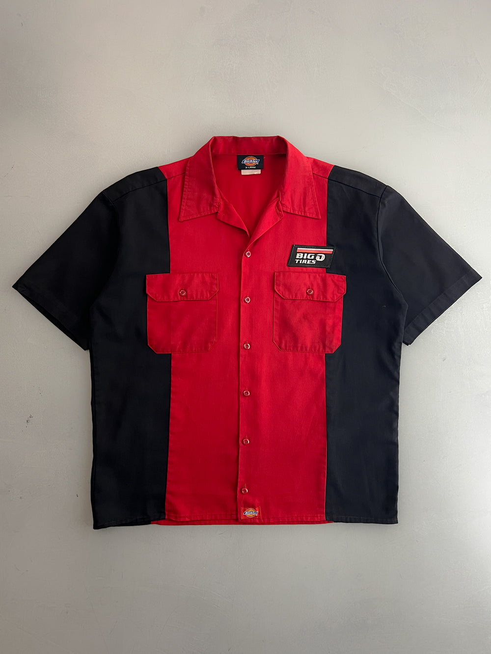 Big-O Tires Dickes Cotton Work Shirt [XL]