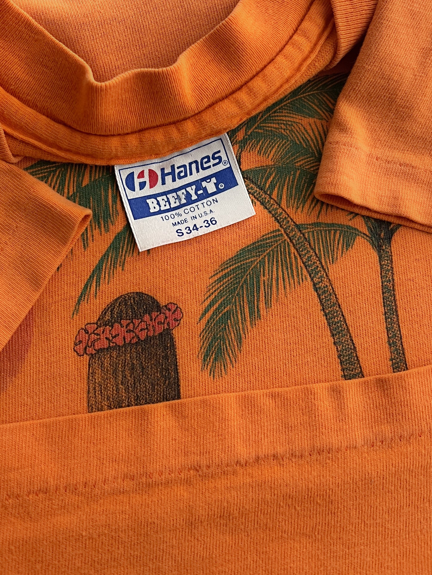 1990's Hawaiian Girl Baby Tee [S]