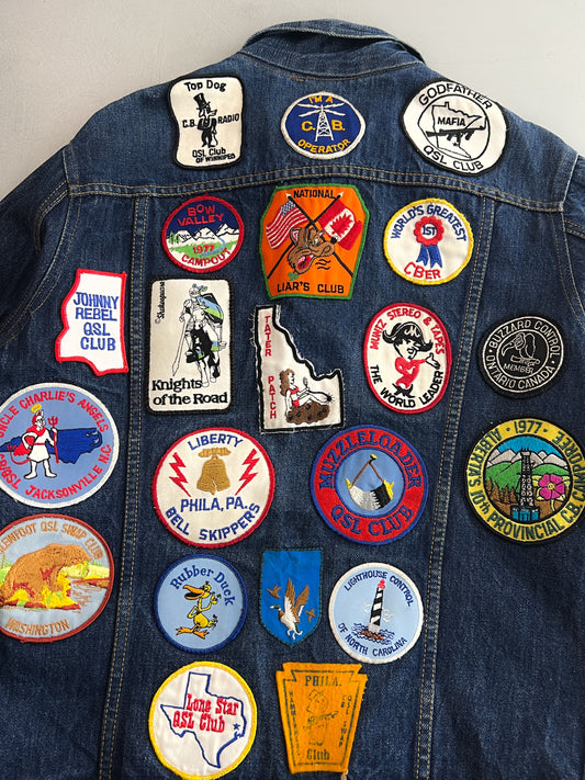 1970’s Mega Patch GWG Denim Jacket [L]