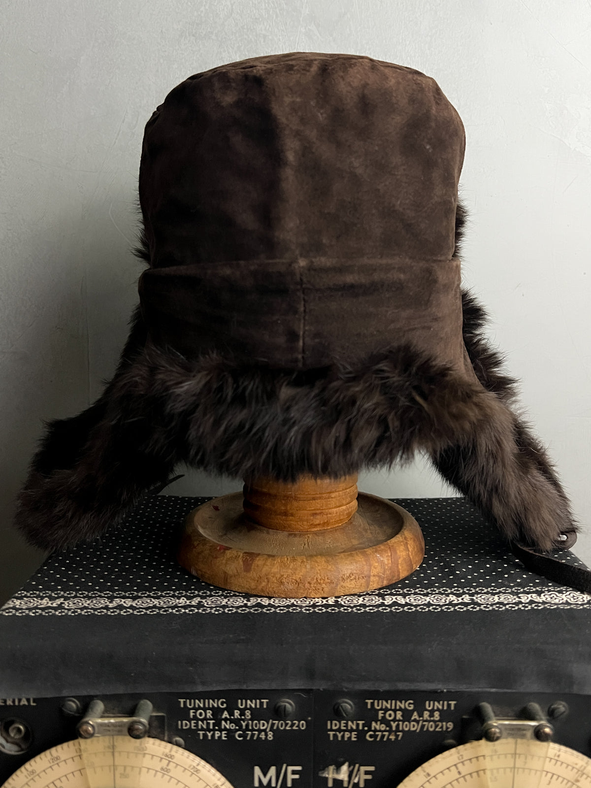 Suede Chapka Hat
