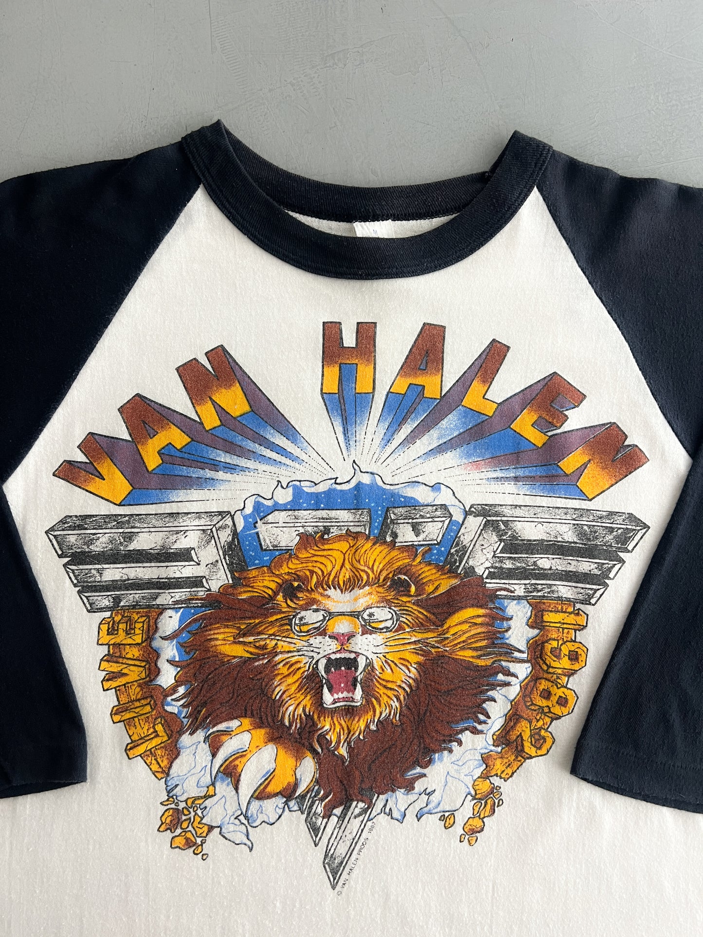 82' Van Halen Raglan Tee [M]