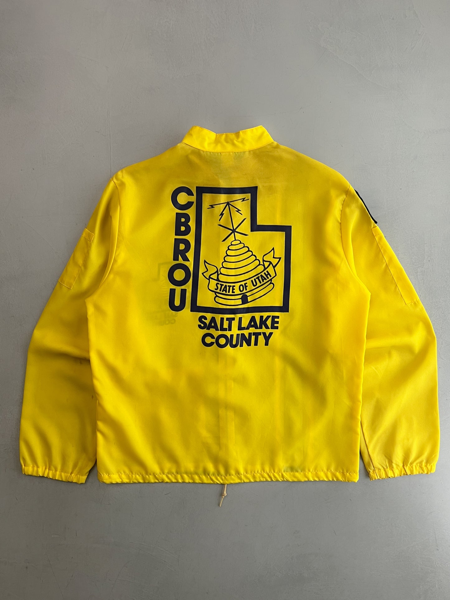 70's/80's Salt Lake County Radio Nylon Windbreaker [M]