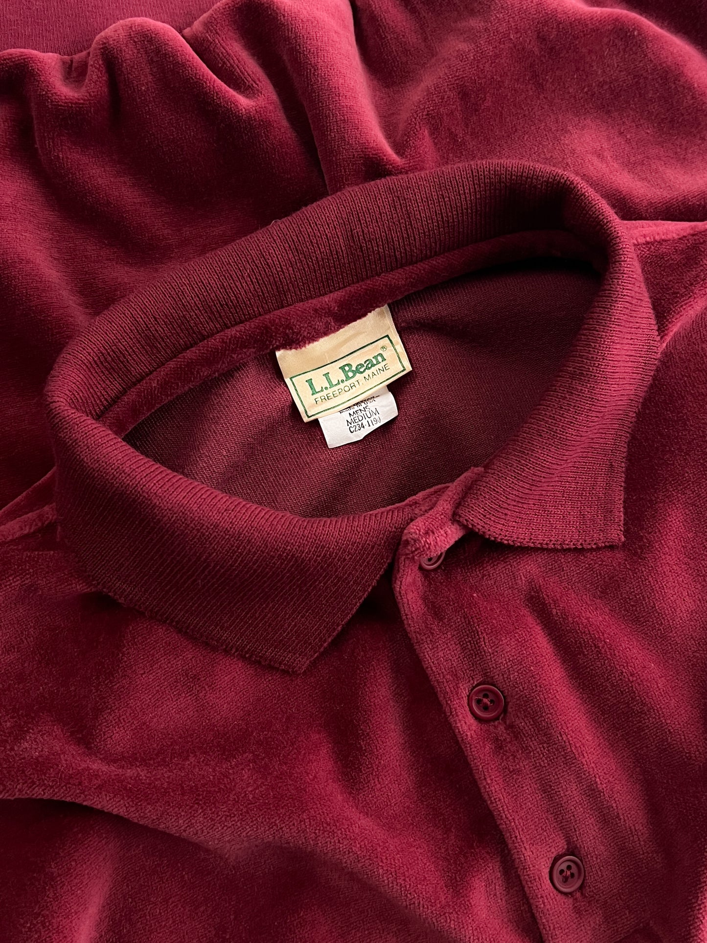 L.L.Bean Velour Sweatshirt [M]