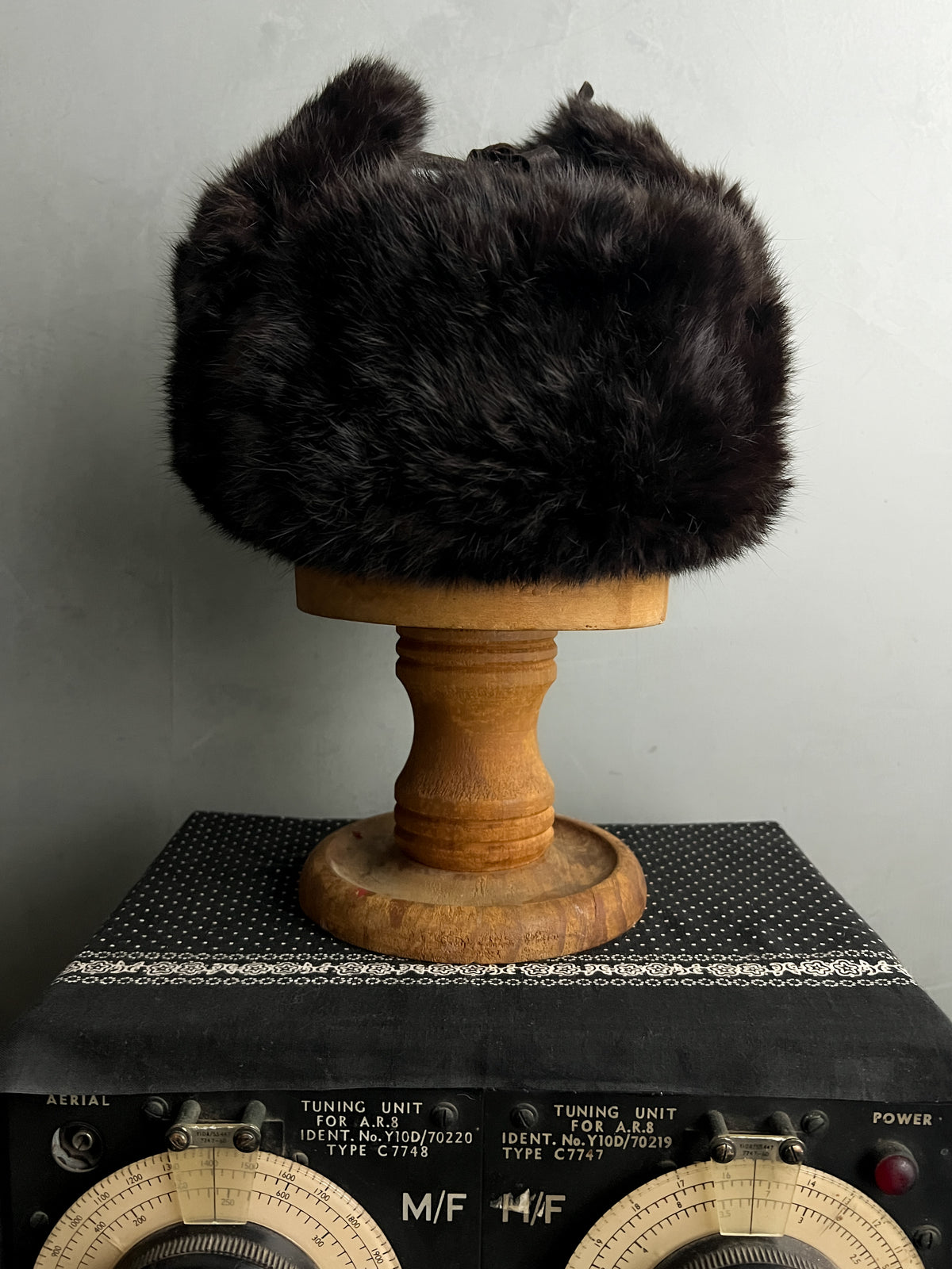 Suede Chapka Hat