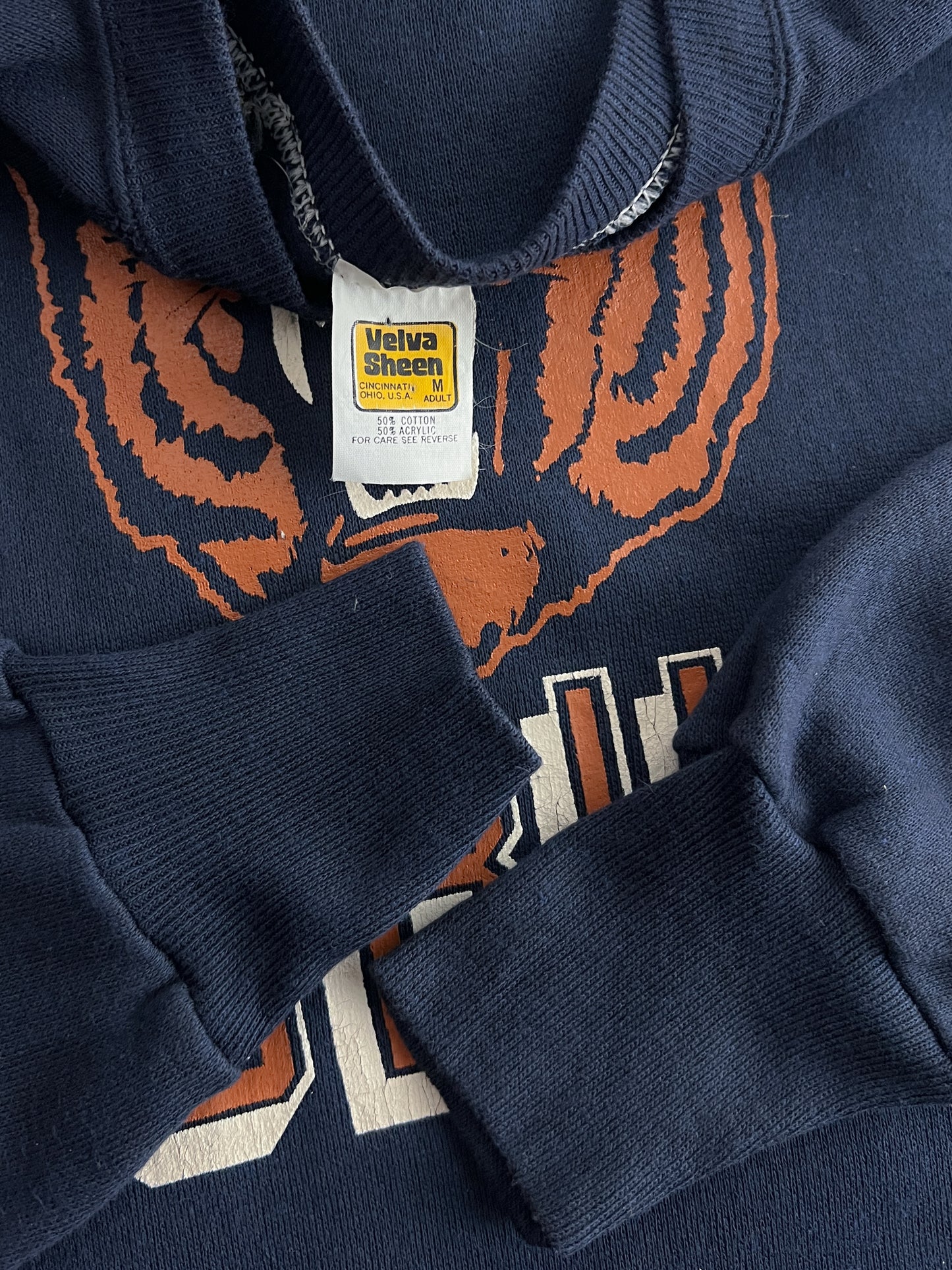 1970's Auburn Tigers Raglan Sweat [M]