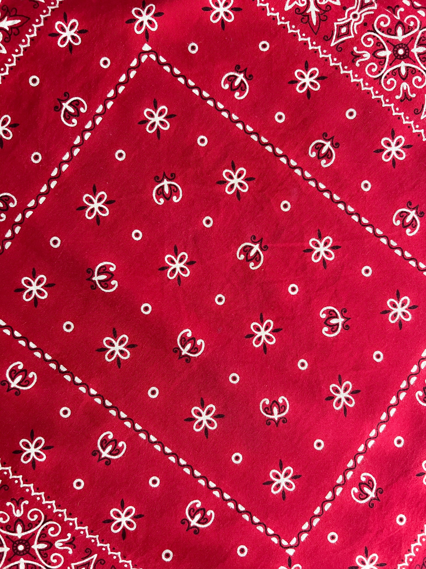 Fast Colour Selvage Bandanna