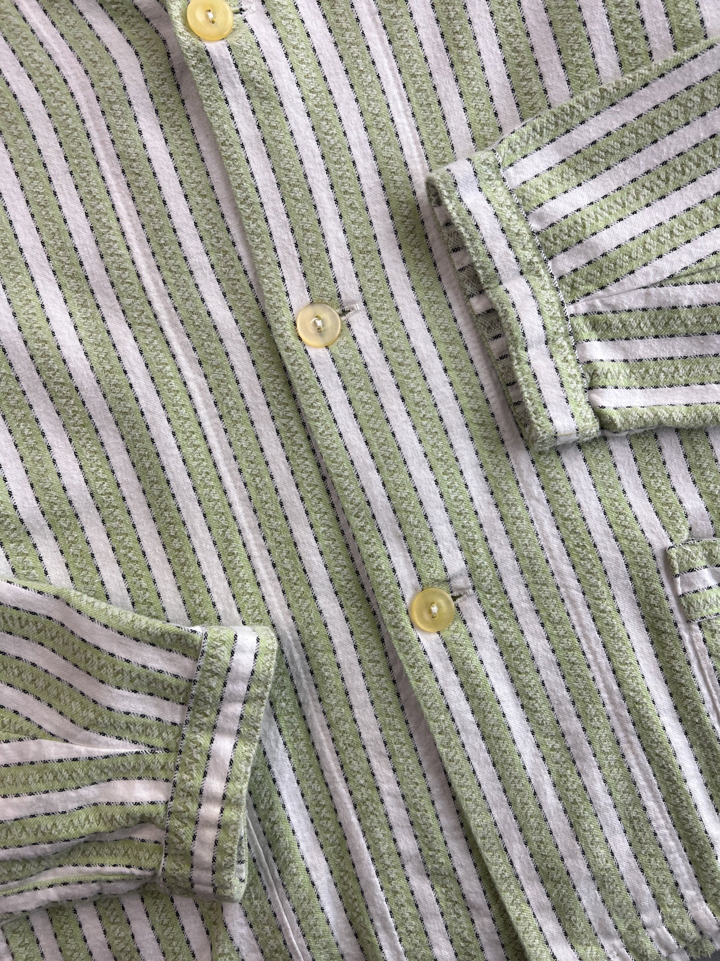 1970's Stripe Flannelette Shirt [M/L]