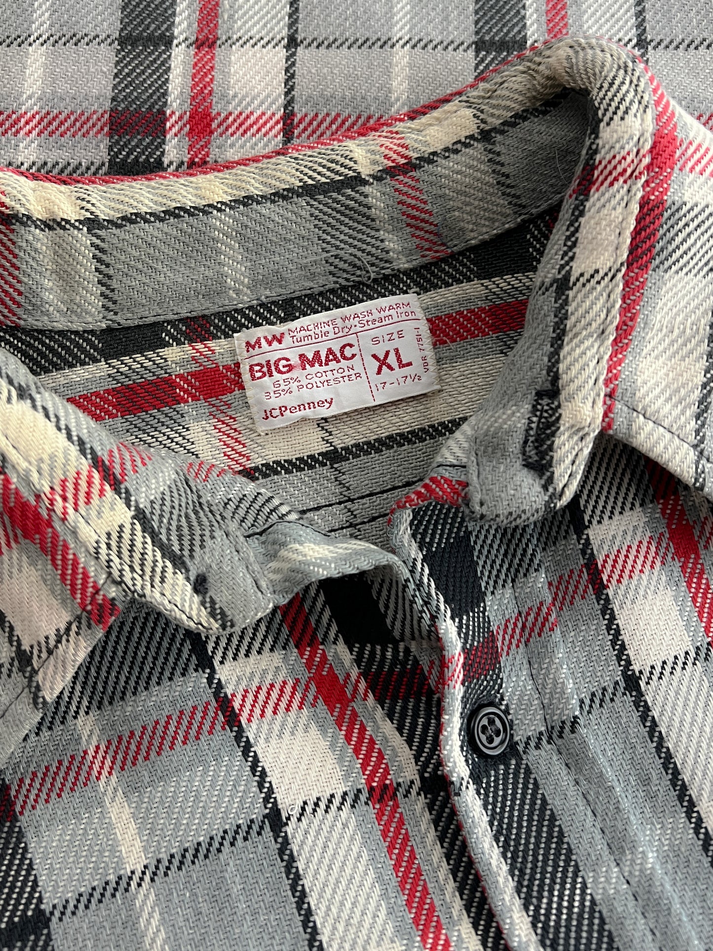 J.C Penney Big Mac Cotton Flannel [XL]