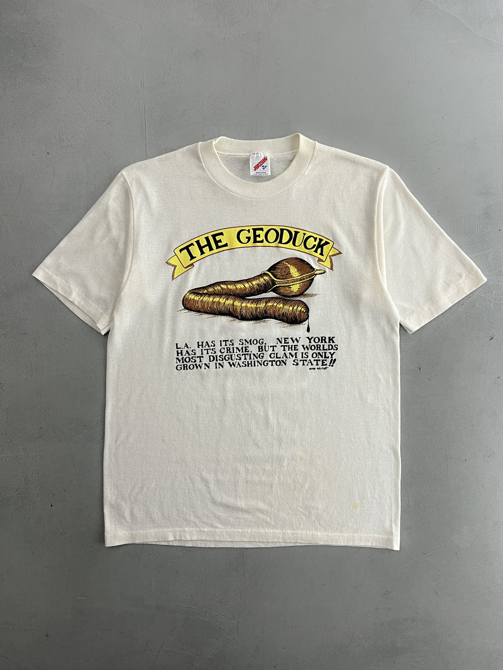 1980's Geoduck Clam Tee [S/M]