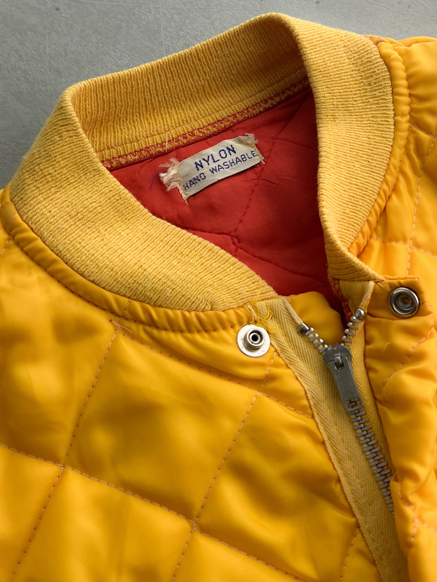 1960's Quilted Nylon Jacket [XS/S]