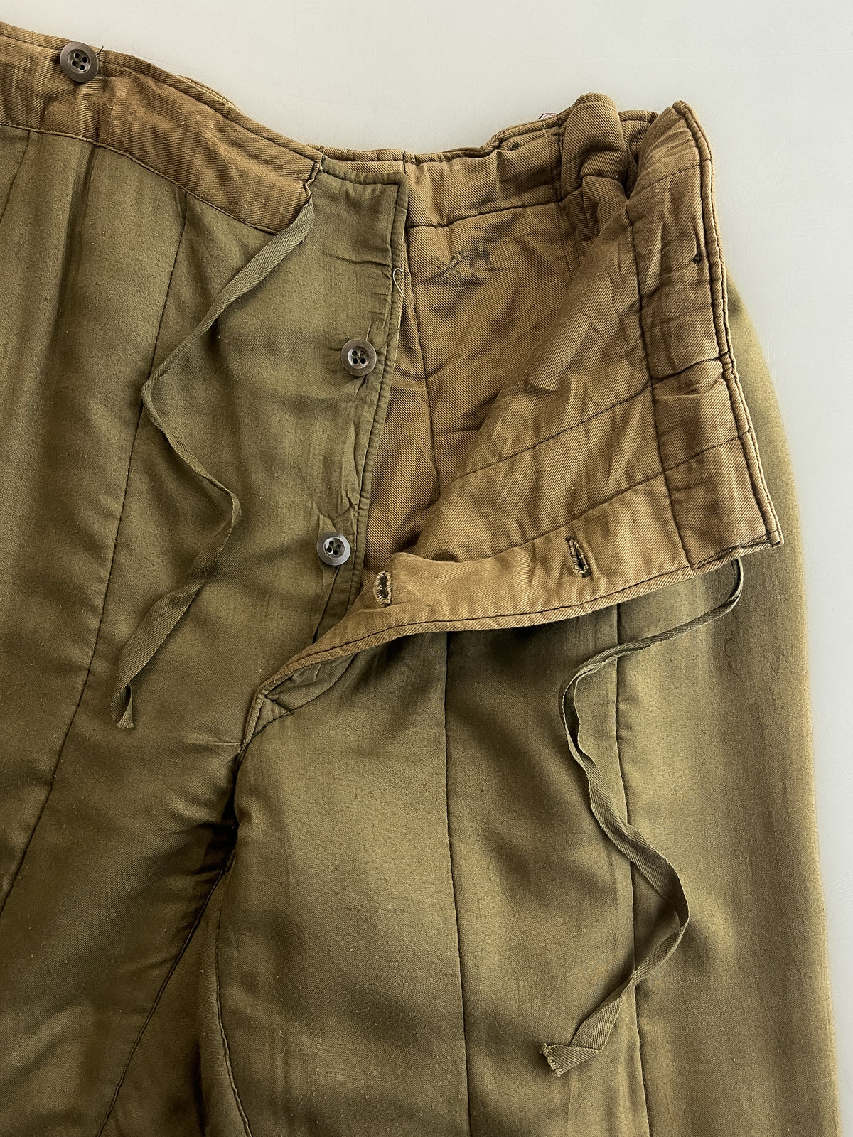 1960's Czech Army Quilted Trousers [28"-34"]