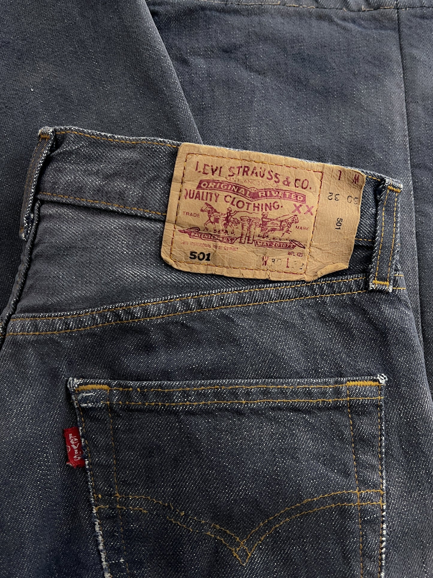 Levis 501’s w Nice Repairs [28"]
