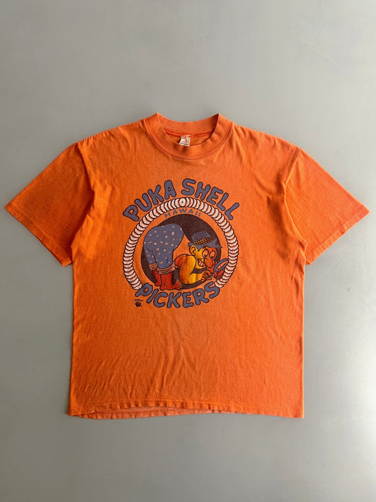 1970’s Puka Shell Pickers Hawaii Tee [L]