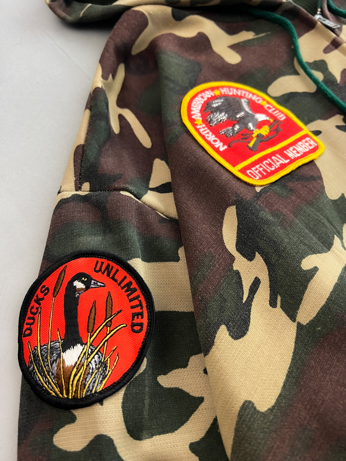 Thermal Lined Montgomery Ward Camo Hoodie [L]