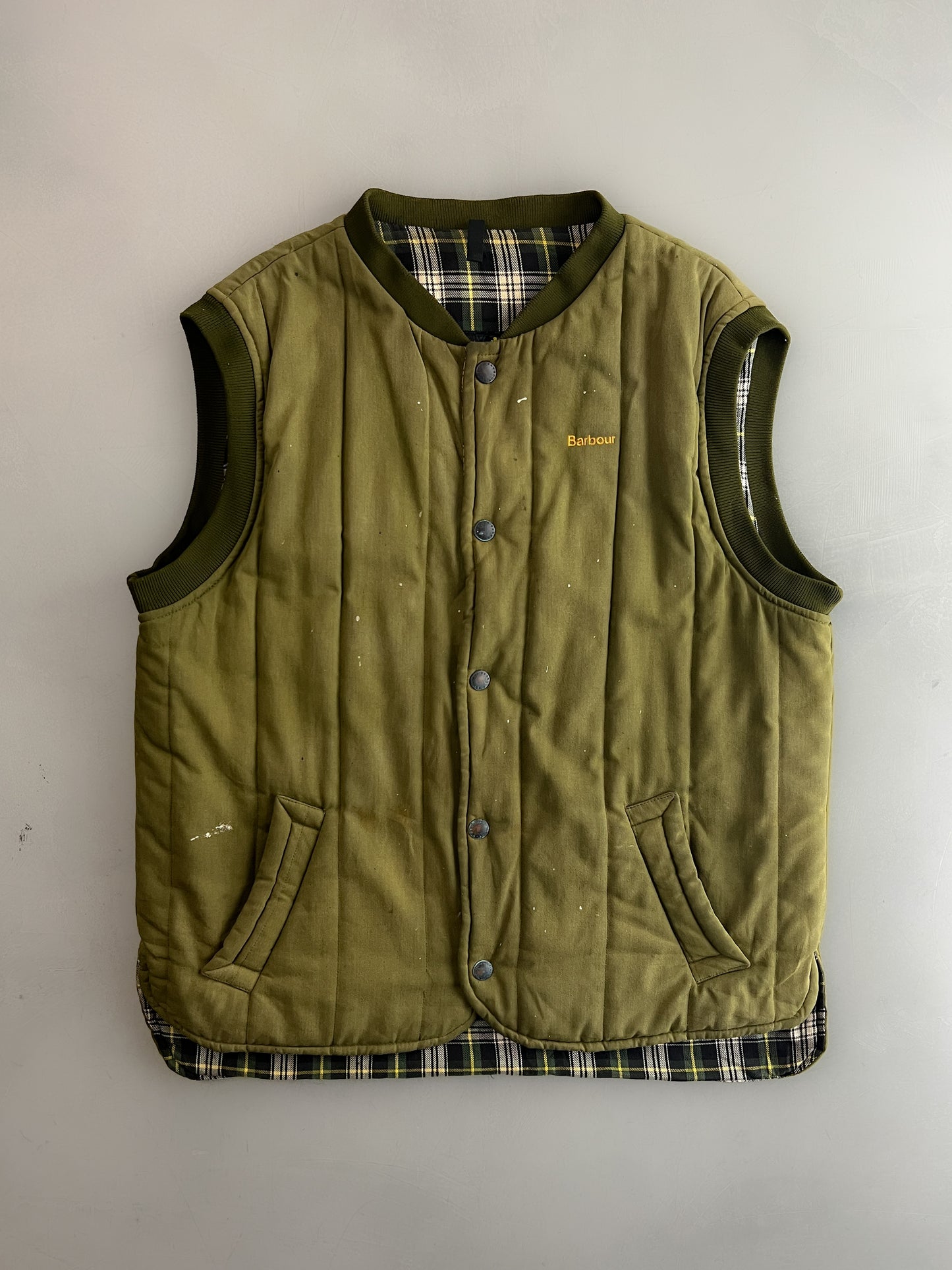 Thrashed Barbour Hunting Vest [XL]