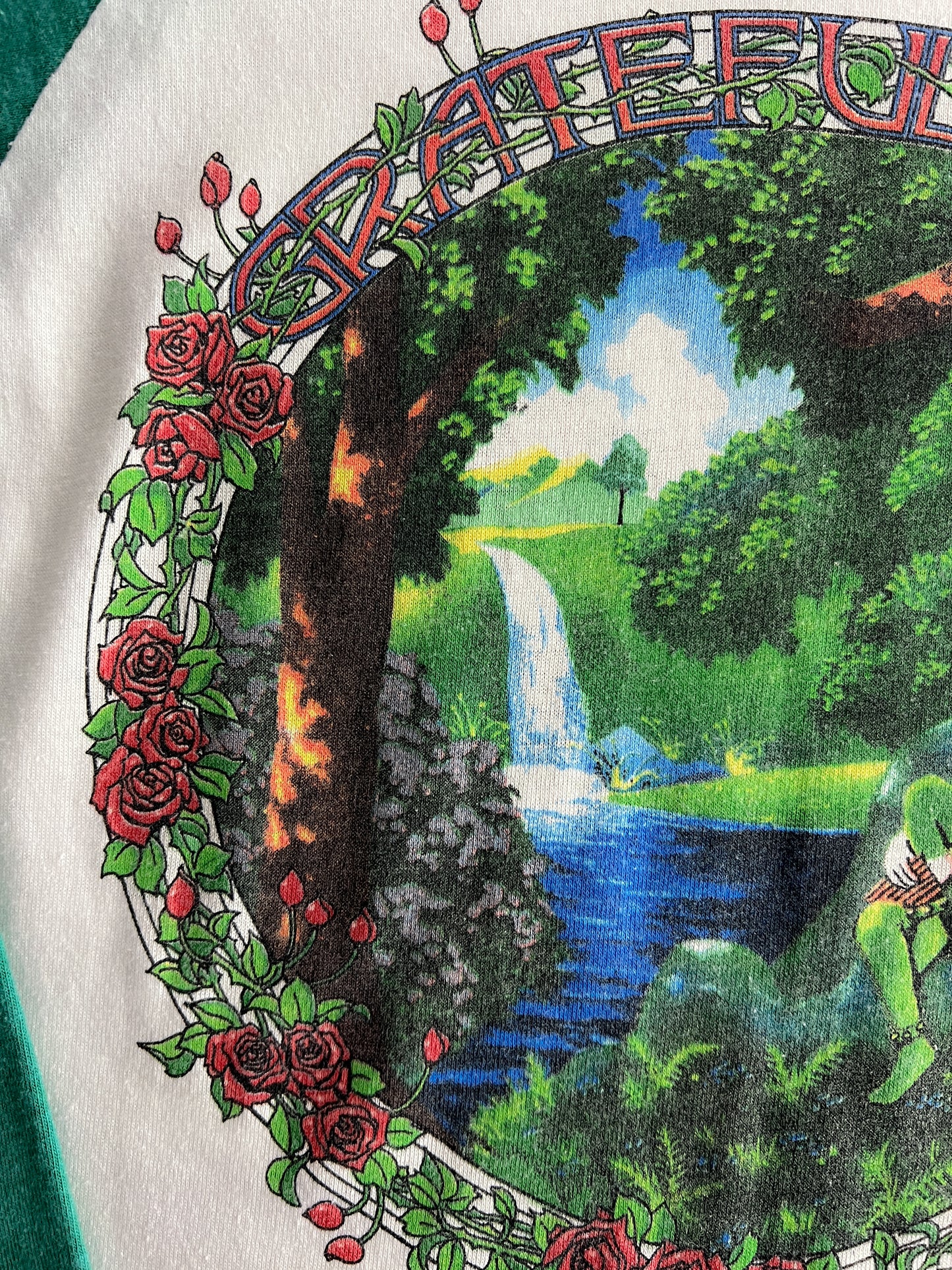 84' Grateful Dead Summer Tour Raglan Tee [M]