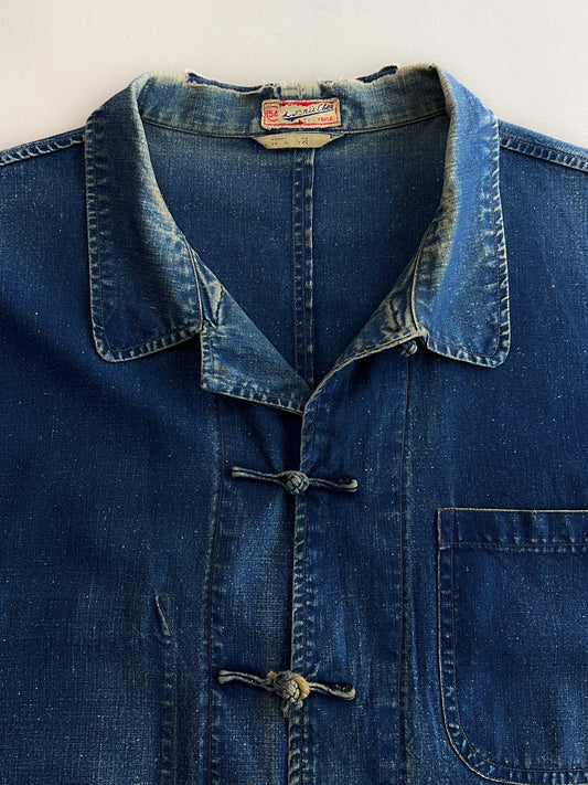 1940's Japanese Indigo Chore jacket [L]
