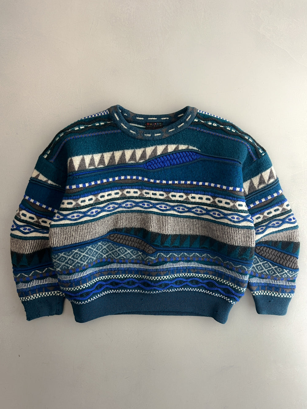 1990's Emaroo 3-D Knit [S/M]