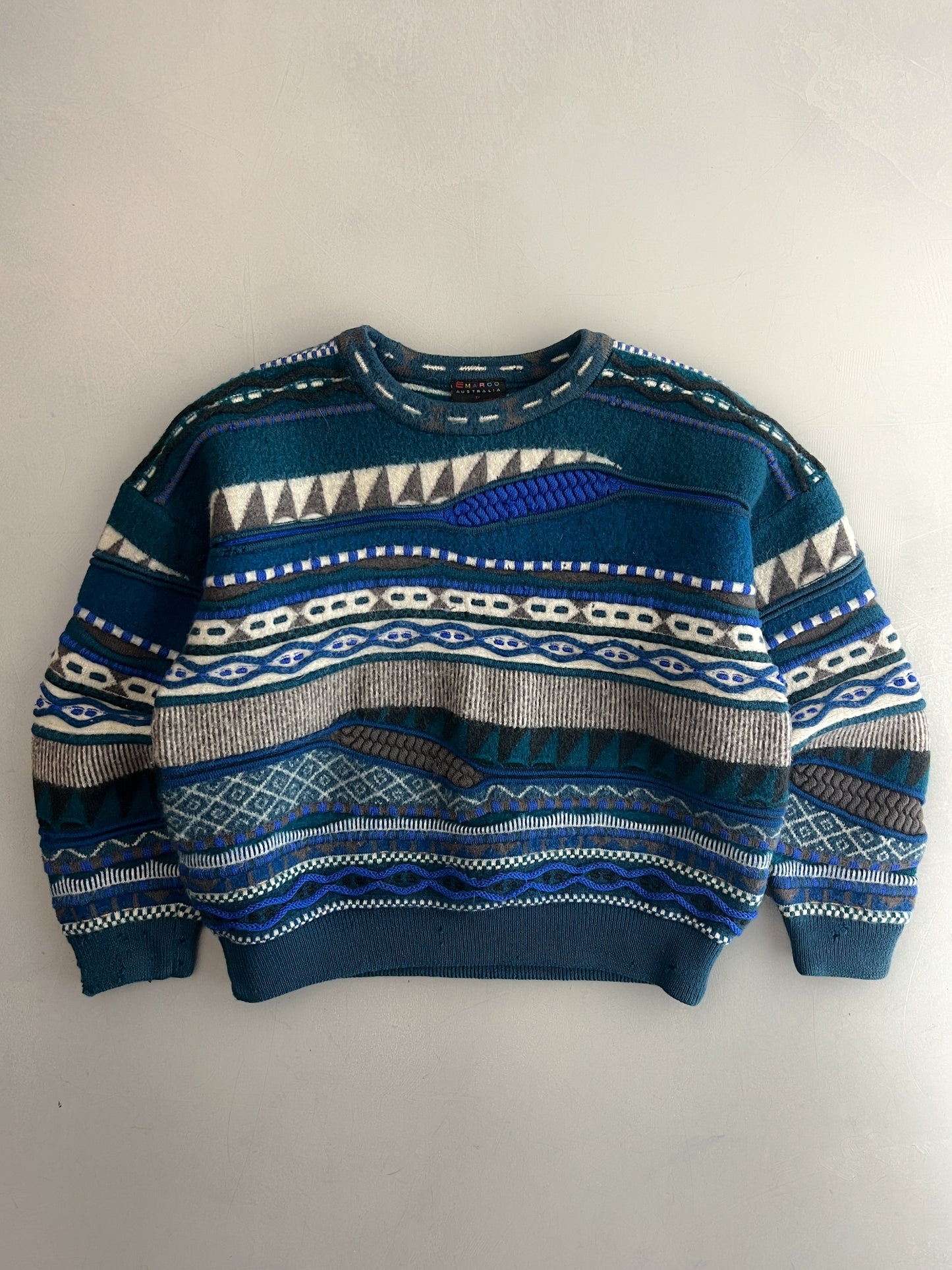 1990's Emaroo 3-D Knit [S/M]