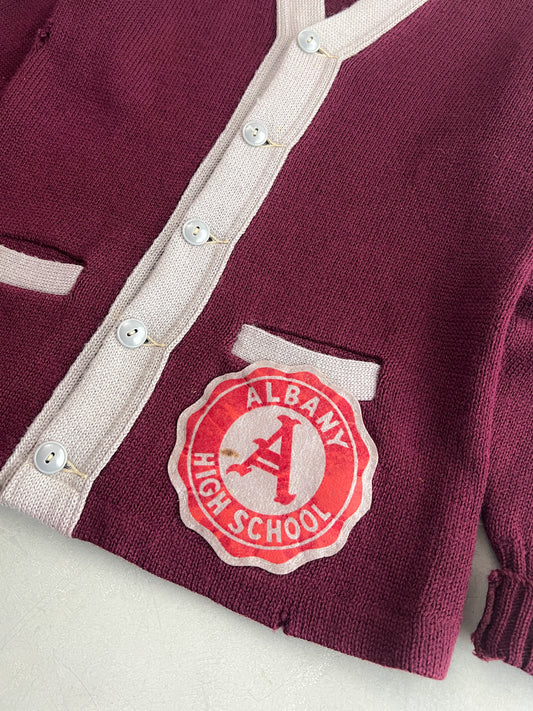 50's/60's Albany High School Cardigan [XS]