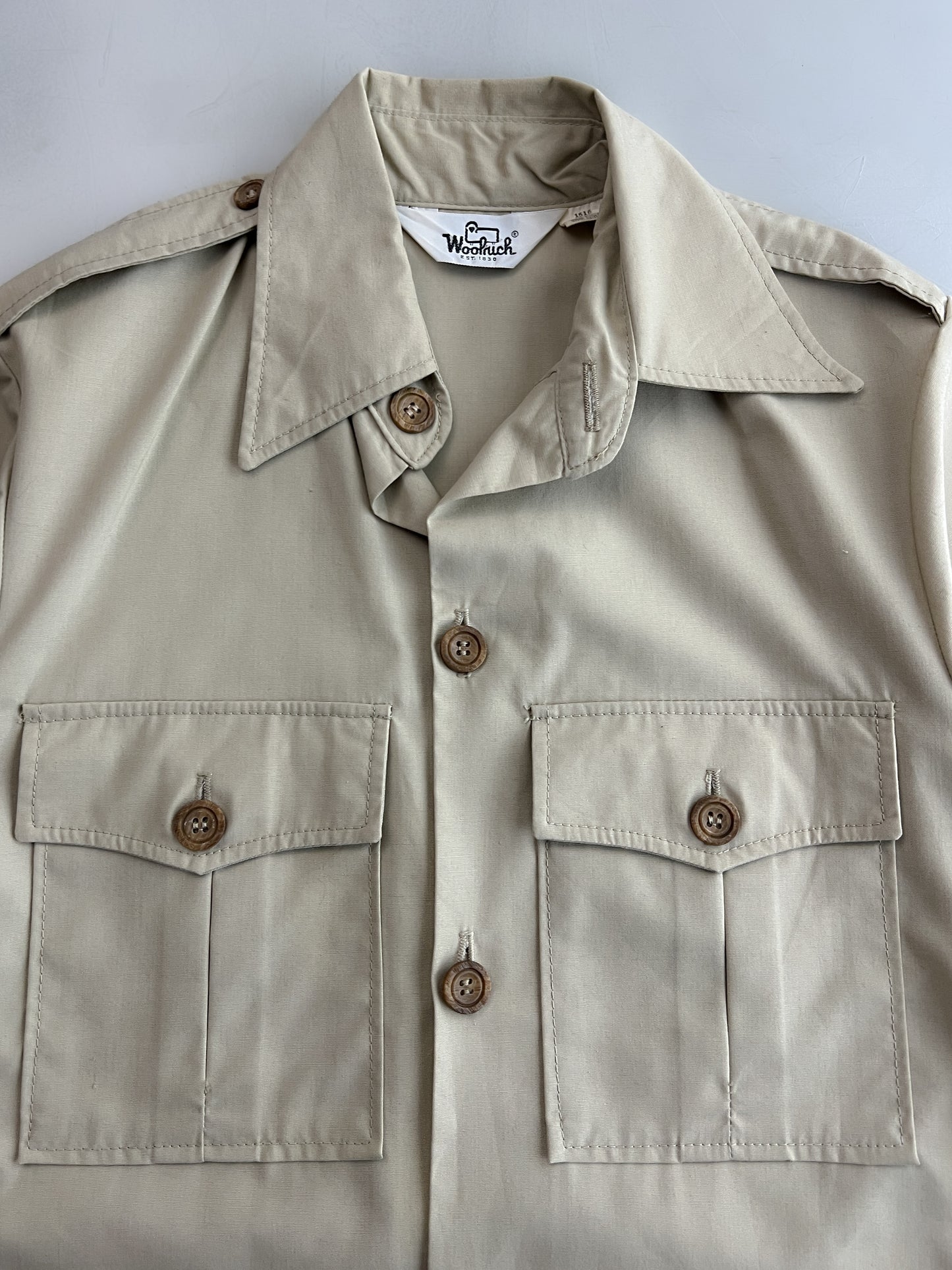 1970's Woolrich Safari Shirt [S]