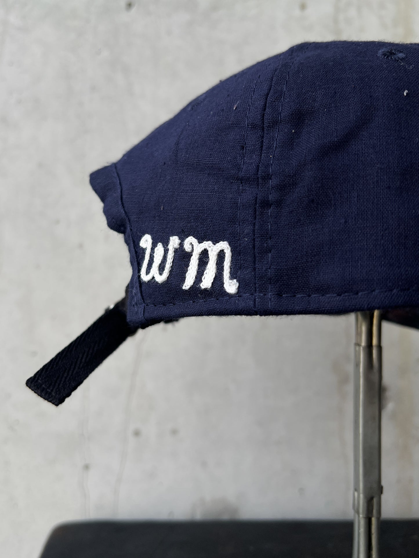 Early 20th c. Japanese Fabric 1930's Baseball Cap By Troy O'Shea Handmade [Adjustable]