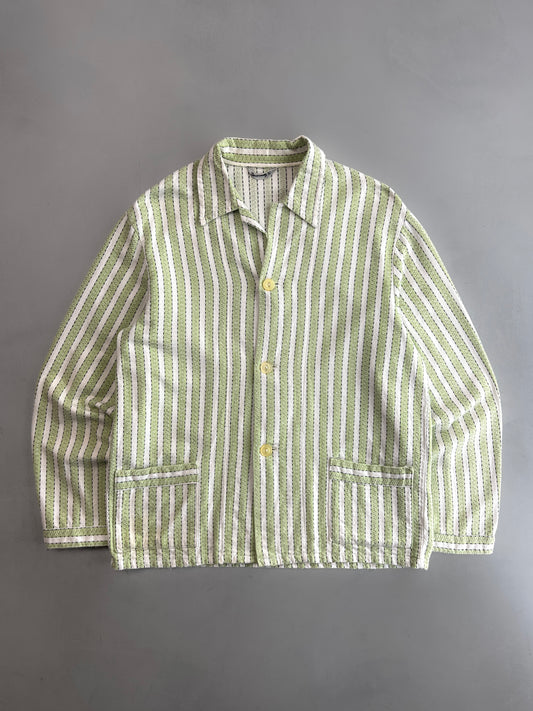 1970's Stripe Flannelette Shirt [M/L]