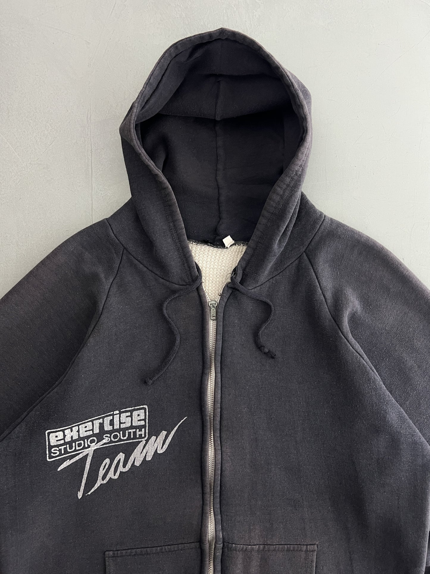 Faded Thermal Lined NYC Marathon Hoodie [L/XL]