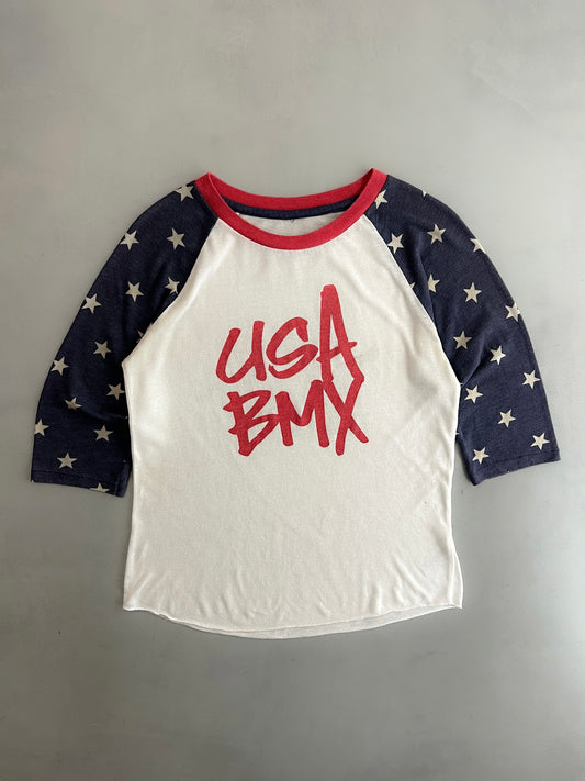 1980's USA BMX Raglan Tee [M]