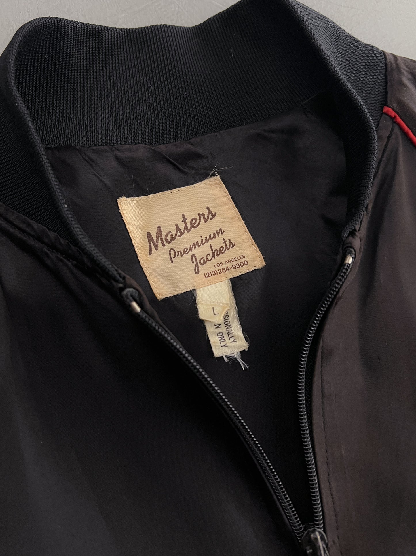 1980's Universal Studios Satin Bomber [L]