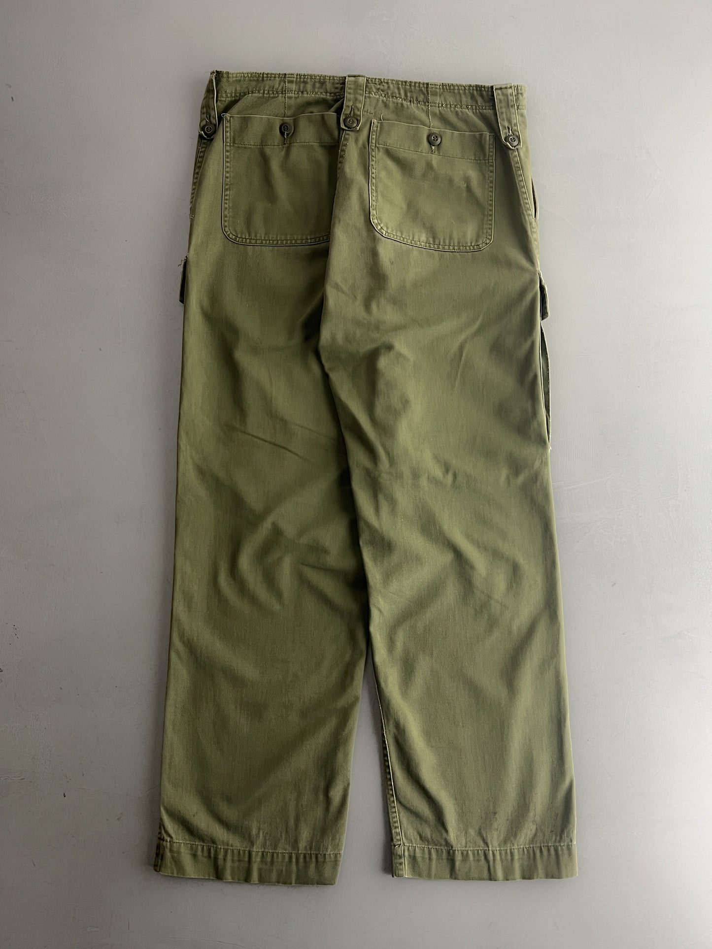 70's Aus Army Cargo Pants [32"]