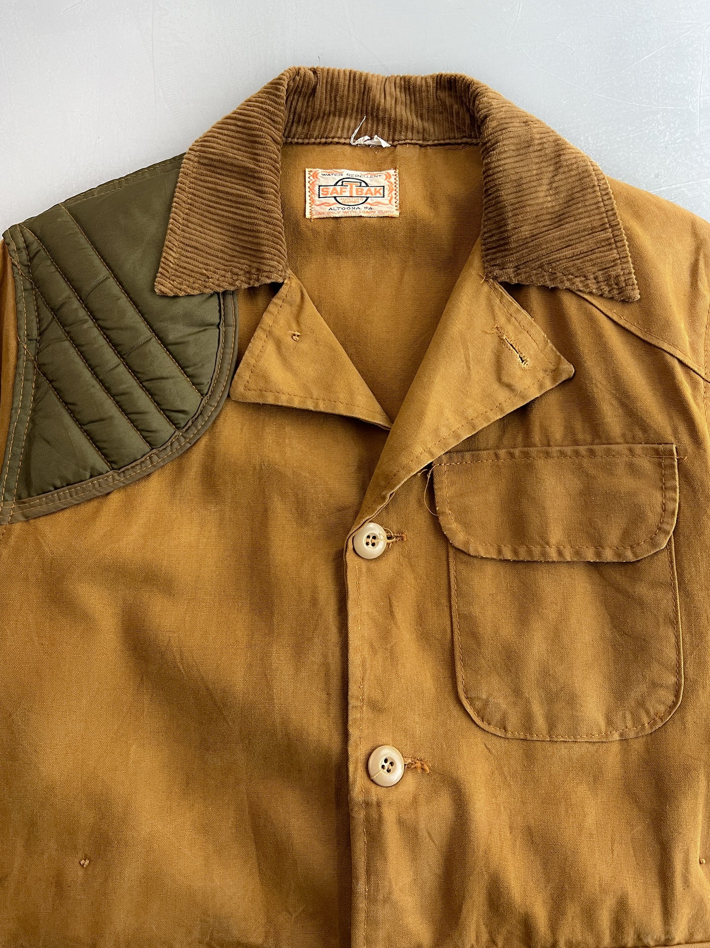 Saf-T-Bak Duck Cloth Hunting Jacket [M/L]