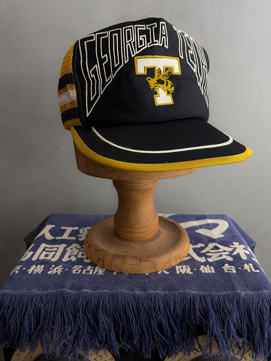 Georgia Tech 3 Stripe Trucker Cap