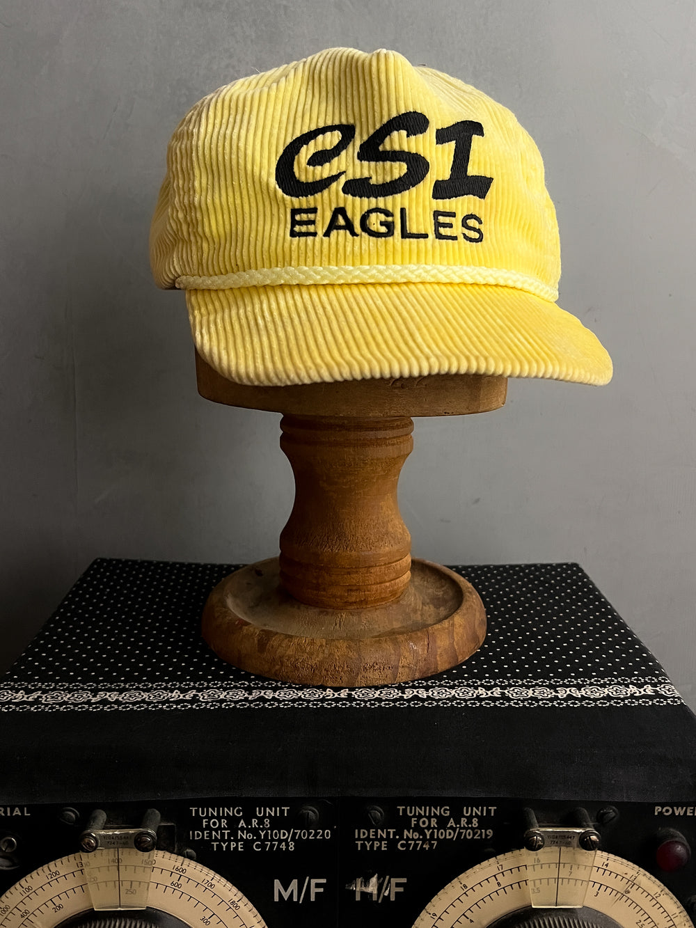 CSI Eagles Cord Trucker Cap