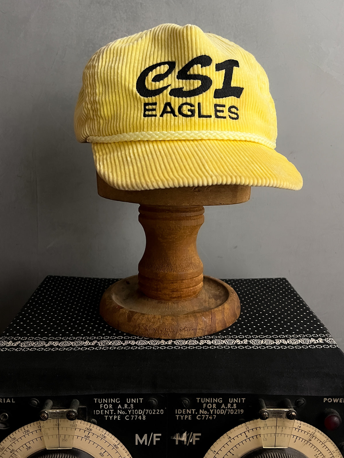 CSI Eagles Cord Trucker Cap
