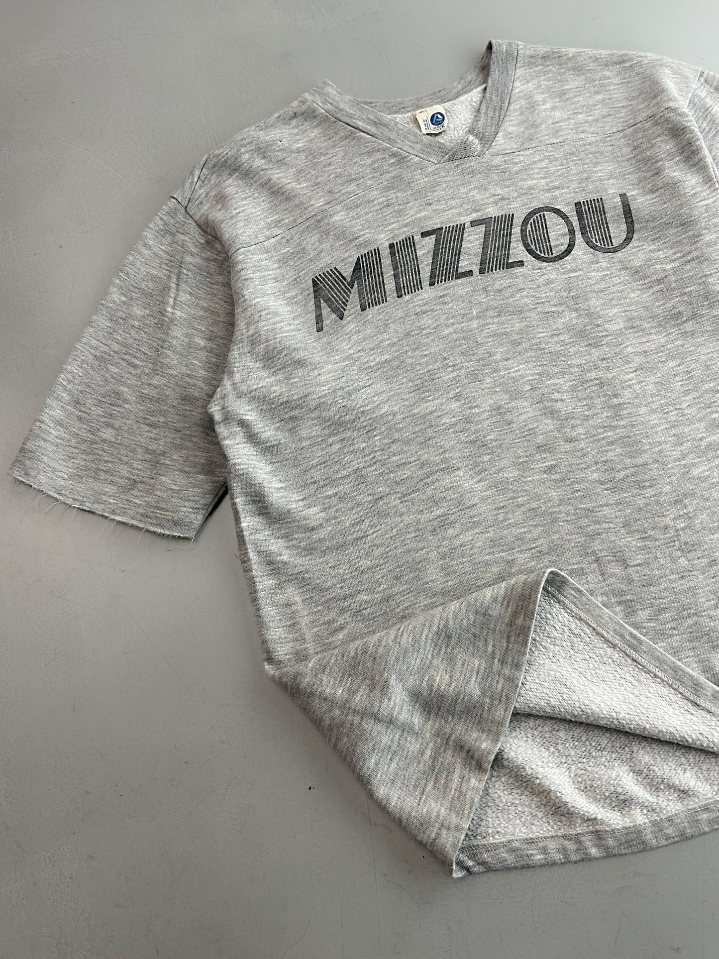 1970's Mizzou Short Sleeve Sweatshirt [M]