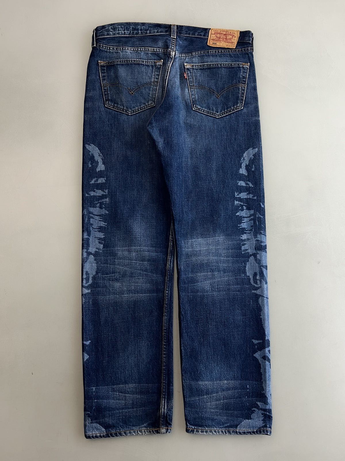 Levi's Custom Bleached 501's [34"]