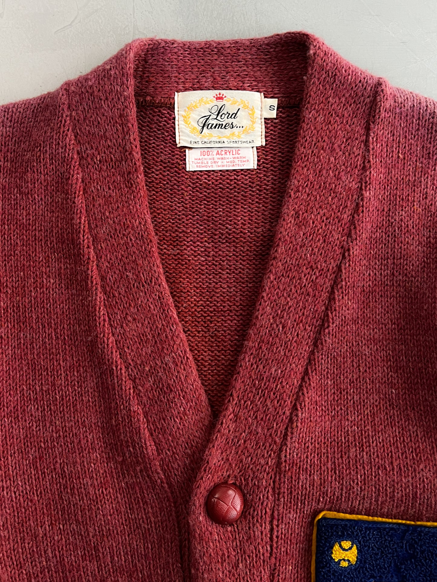 1960's Lord James Varsity Cardigan [M]