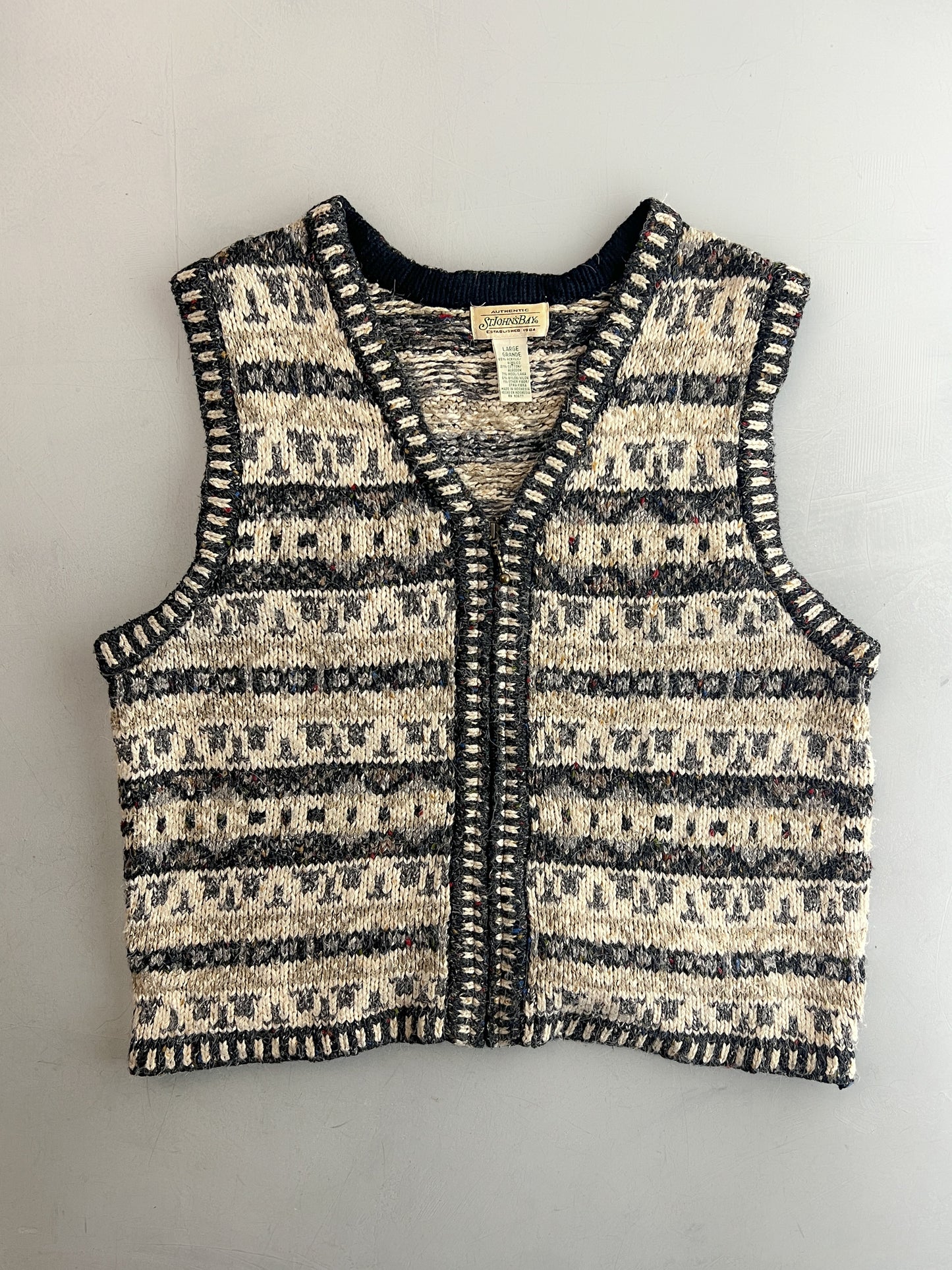 St Johns Bay Knit Vest [M/L]
