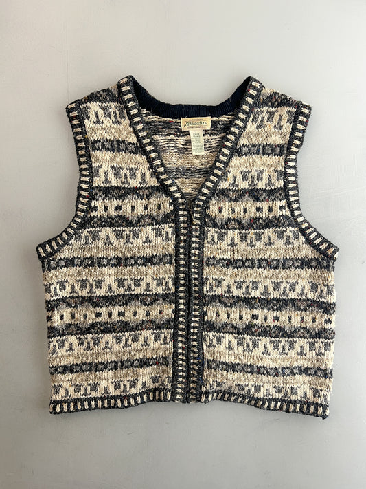 St Johns Bay Knit Vest [M/L]
