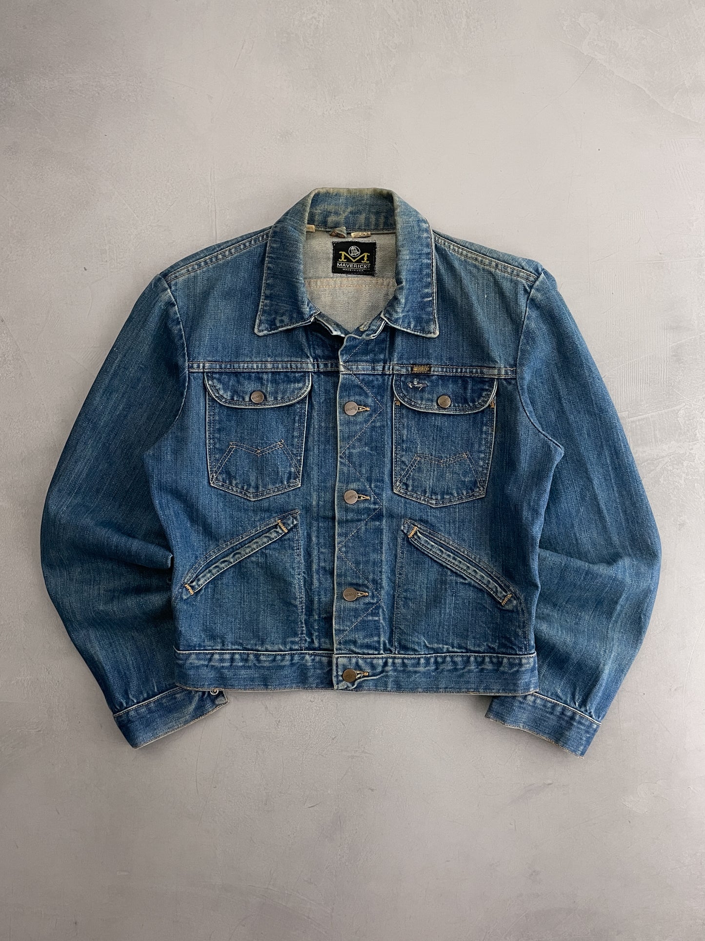 Maverick Blue Bell Selvage Denim Jacket [S/M]