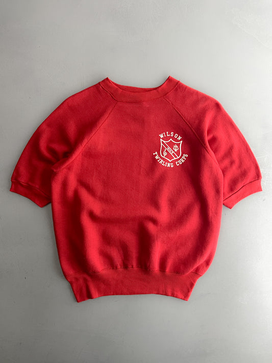 1970's Wilson Twirling Corps Short Sleeve Sweat [L]