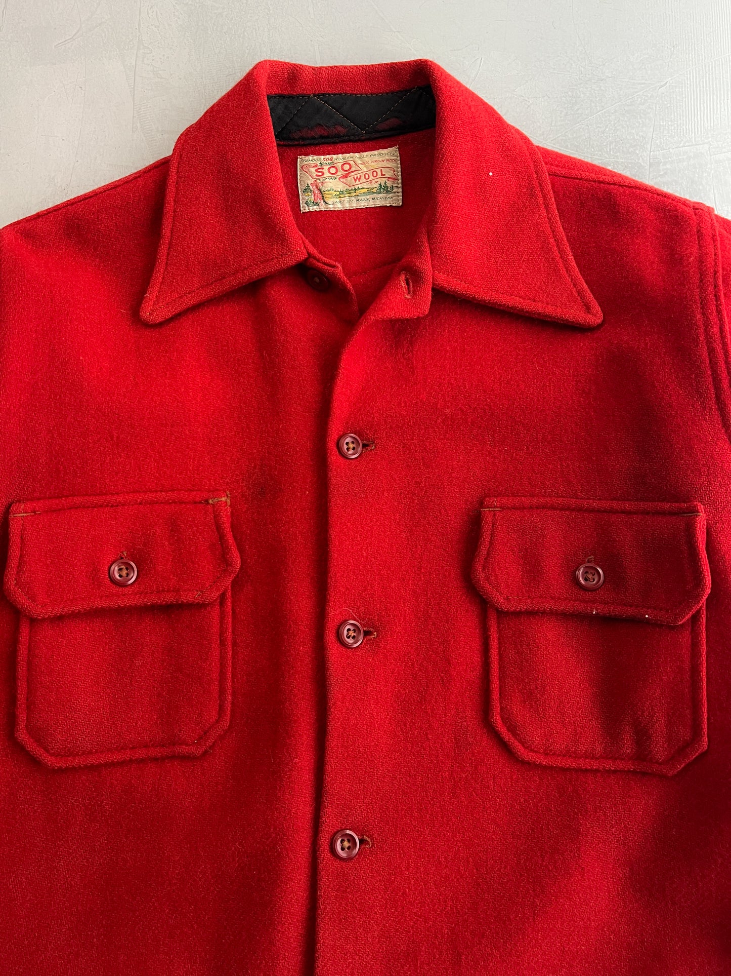 1940's Soo Wool Overshirt [L]