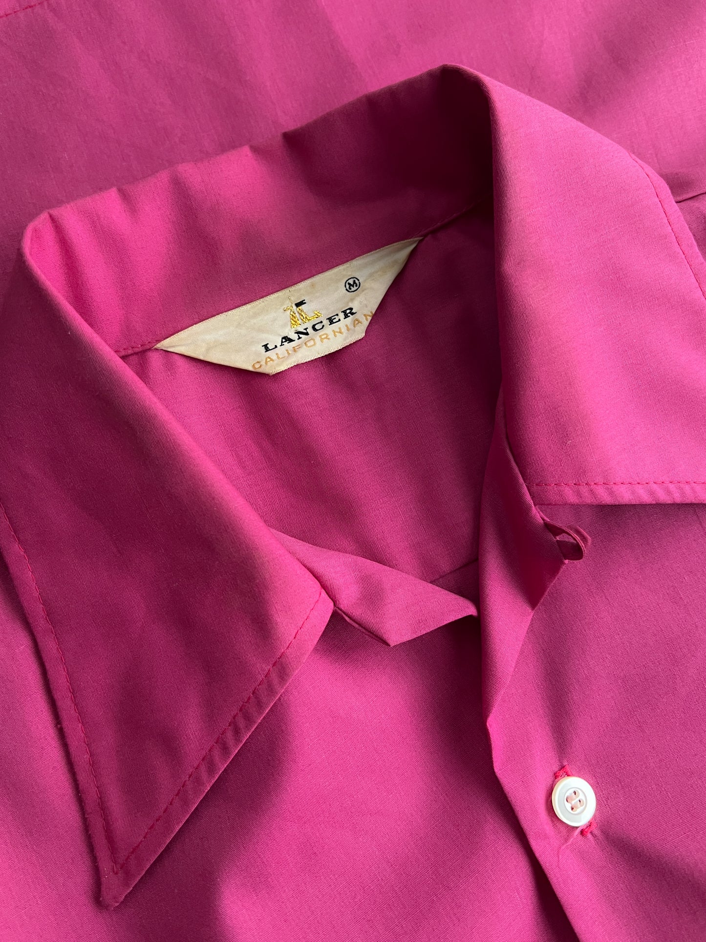 1970's Lancer California Bowling Shirt [M]